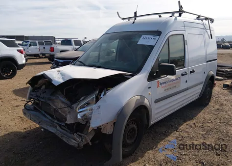 2010 Ford Transit Connect Xlt z USA, uszkodzony, nr VIN NM0LS7BN6AT015060